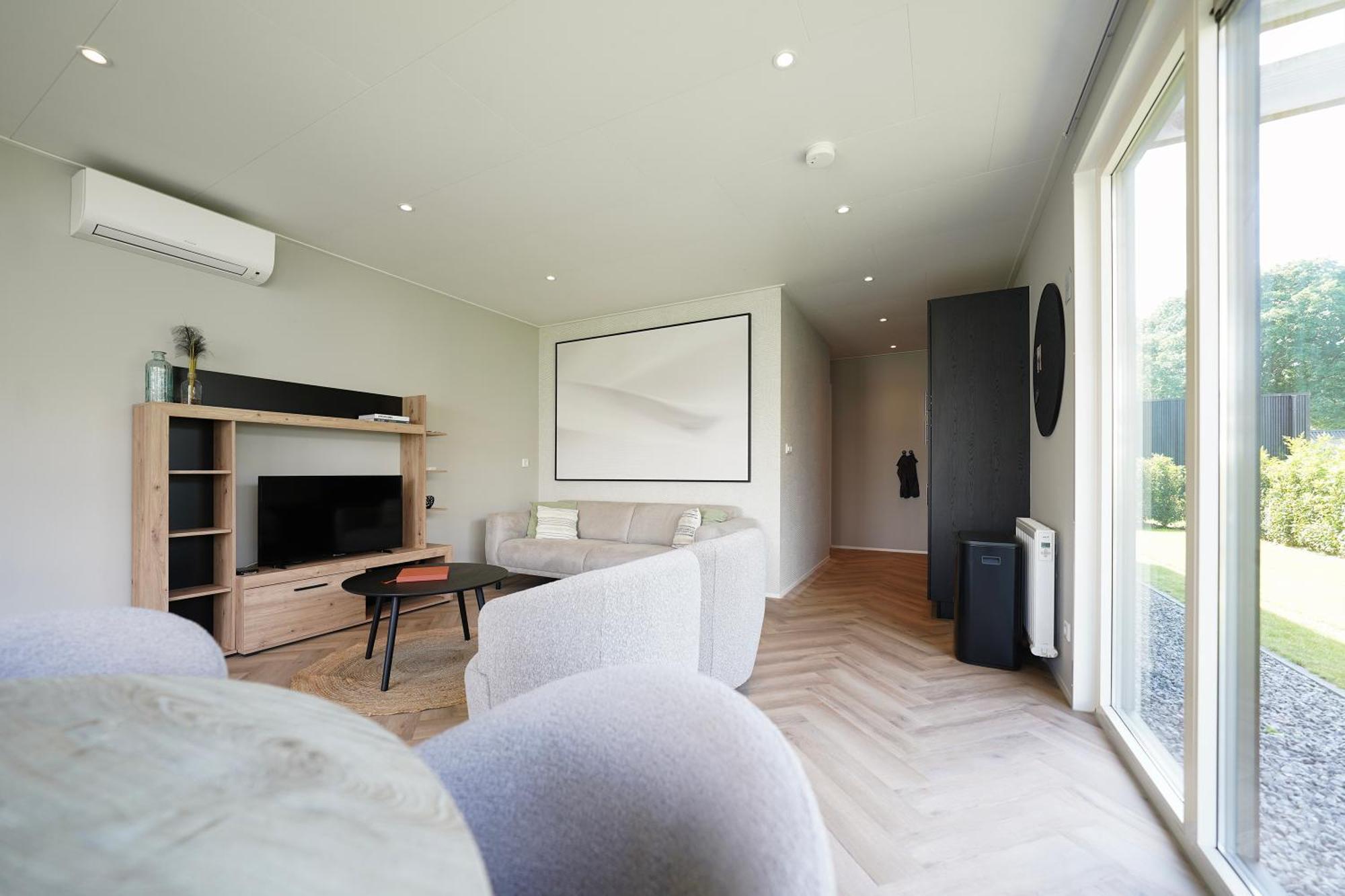 Luxe Lodge 'Bold' Nabij Bos En Veluwemeer - 4 Pers Ermelo Exterior photo
