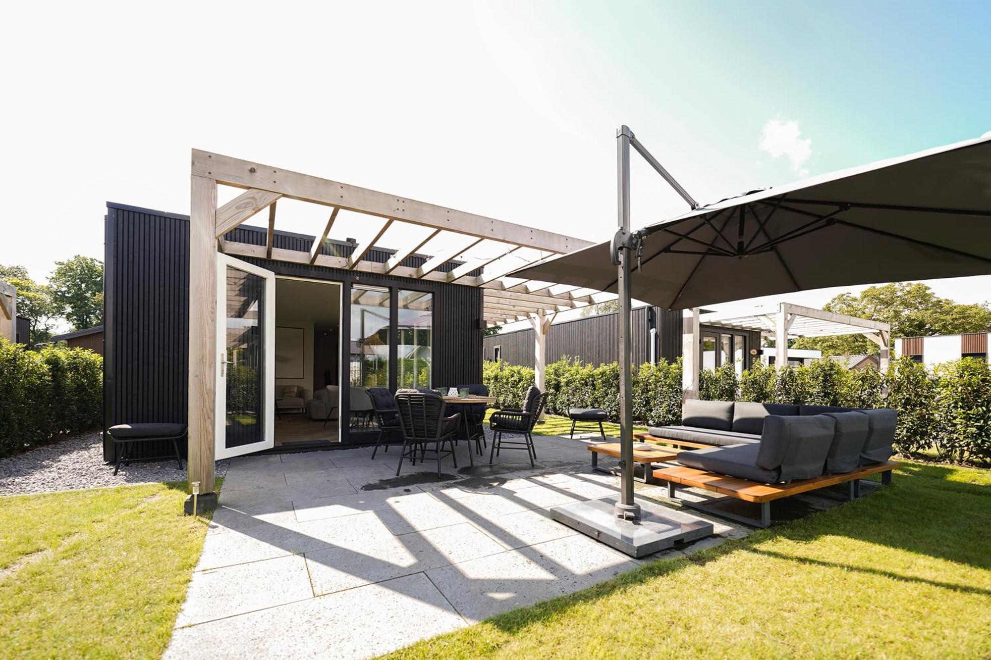 Luxe Lodge 'Bold' Nabij Bos En Veluwemeer - 4 Pers Ermelo Exterior photo