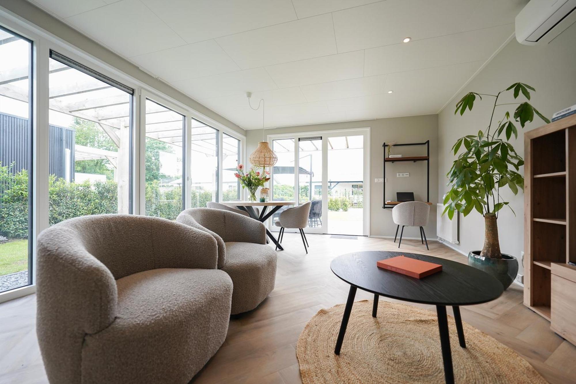 Luxe Lodge 'Bold' Nabij Bos En Veluwemeer - 4 Pers Ermelo Exterior photo