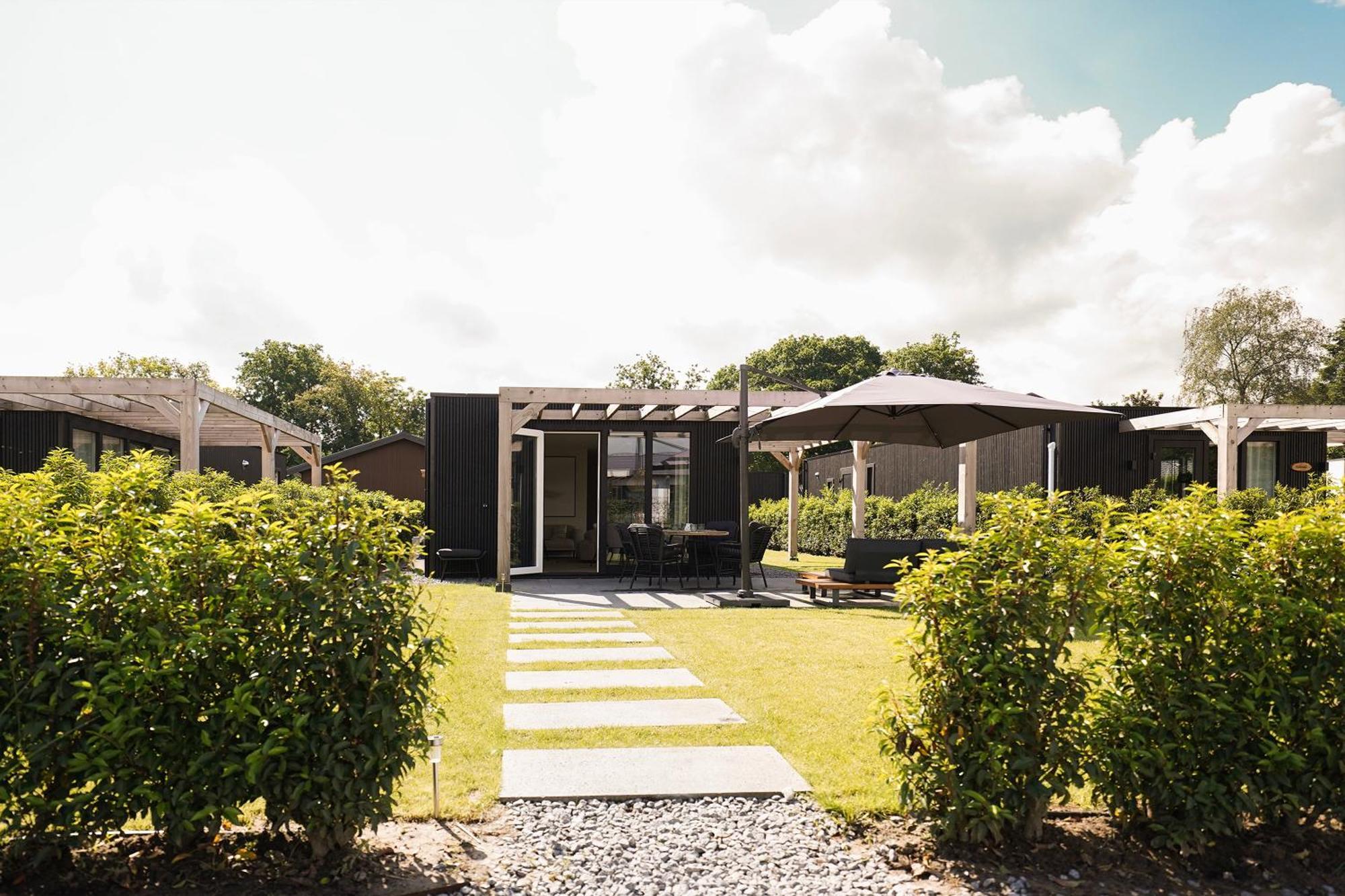 Luxe Lodge 'Bold' Nabij Bos En Veluwemeer - 4 Pers Ermelo Exterior photo